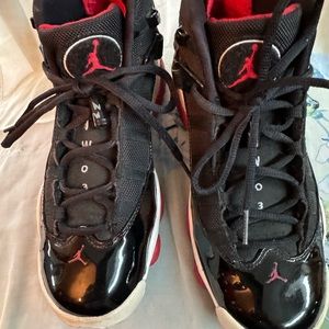 Nike air Jordan 2008. 6 rings GS Youth basketball shoes.